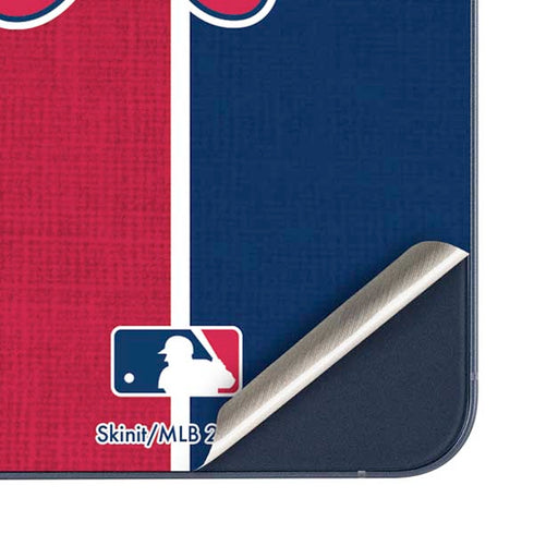 MLB Atlanta Braves Split Galaxy A35 5G Skin